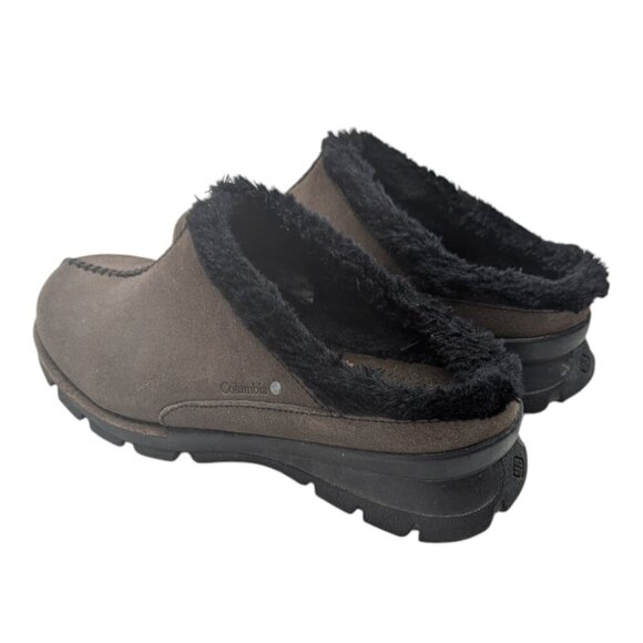 Columbia Cortina Women's 9.5 Brown Suede Clog Mule Loafers - Picture 7 of 9